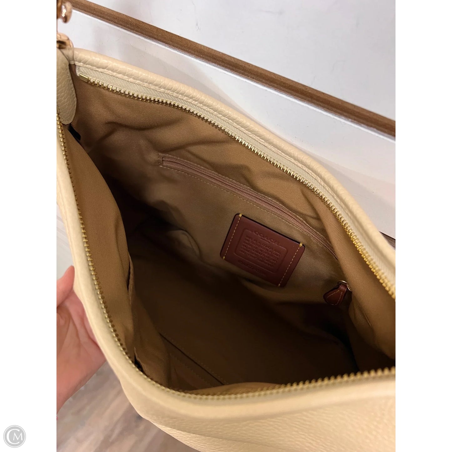 Handbag Designer By Coach, Size: Medium