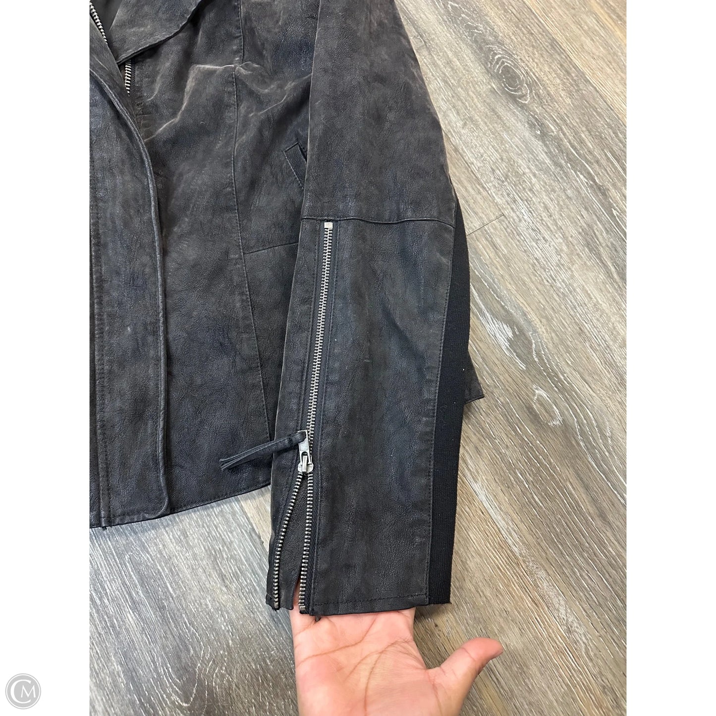 Jacket Moto By We The Free In Black, Size: Xl