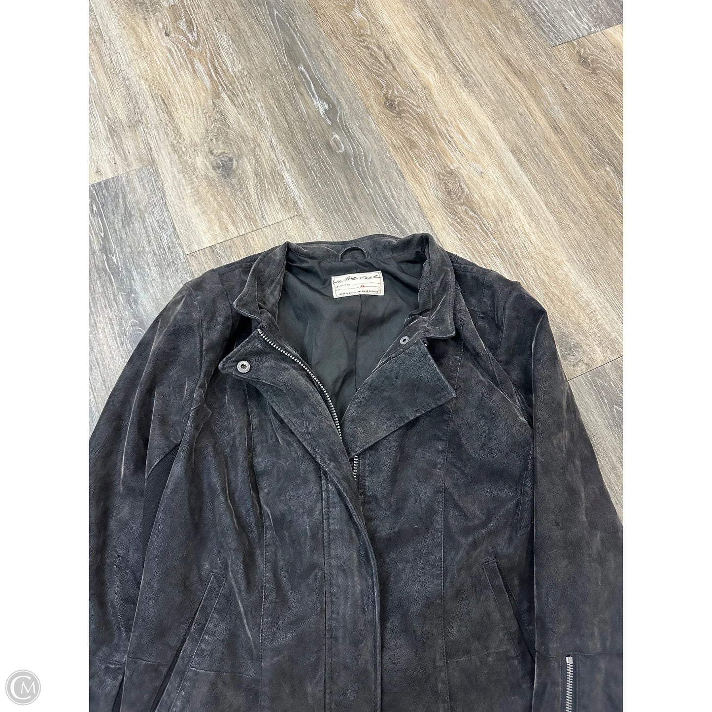 Jacket Moto By We The Free In Black, Size: Xl