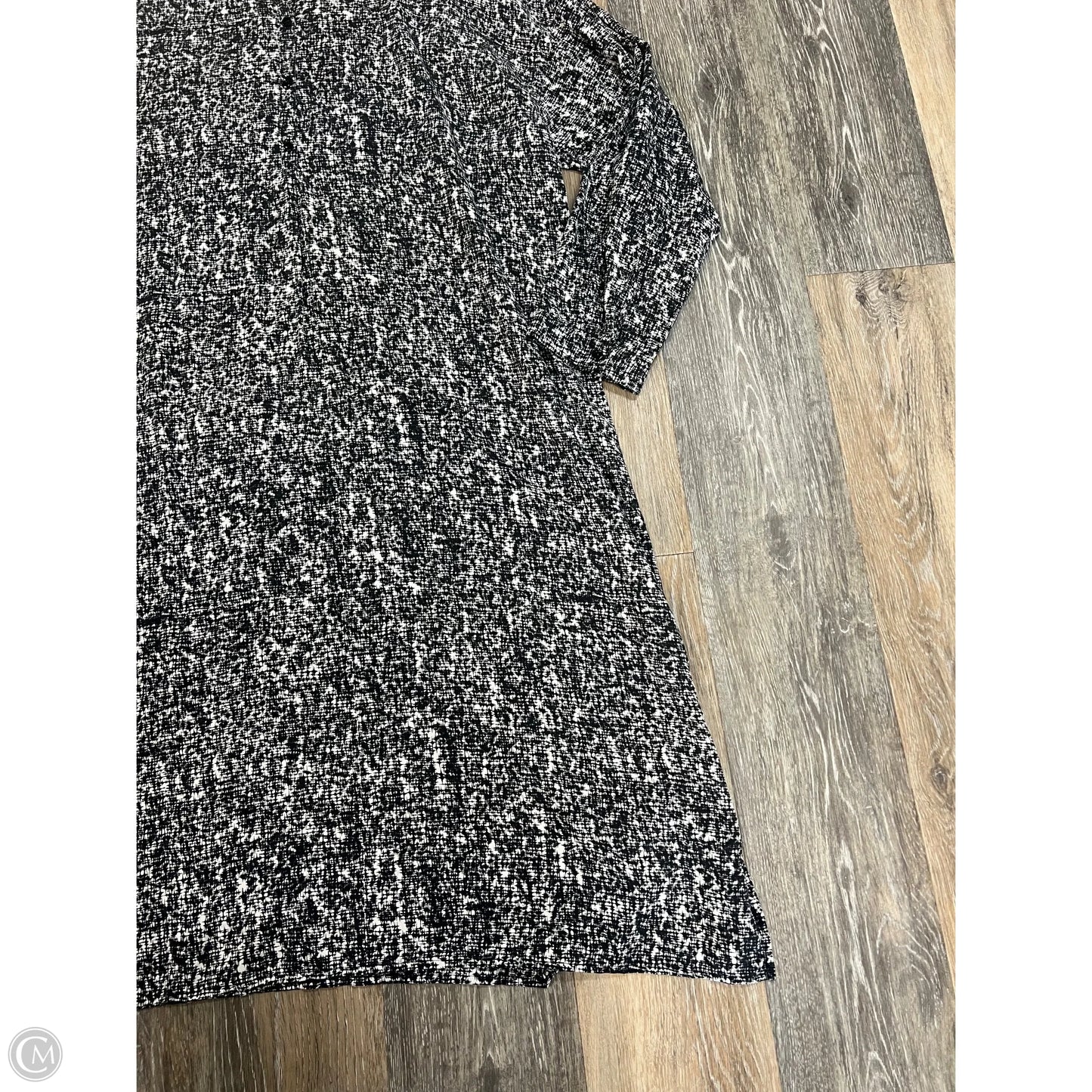 Dress Casual Midi By Eileen Fisher In Black, Size: L