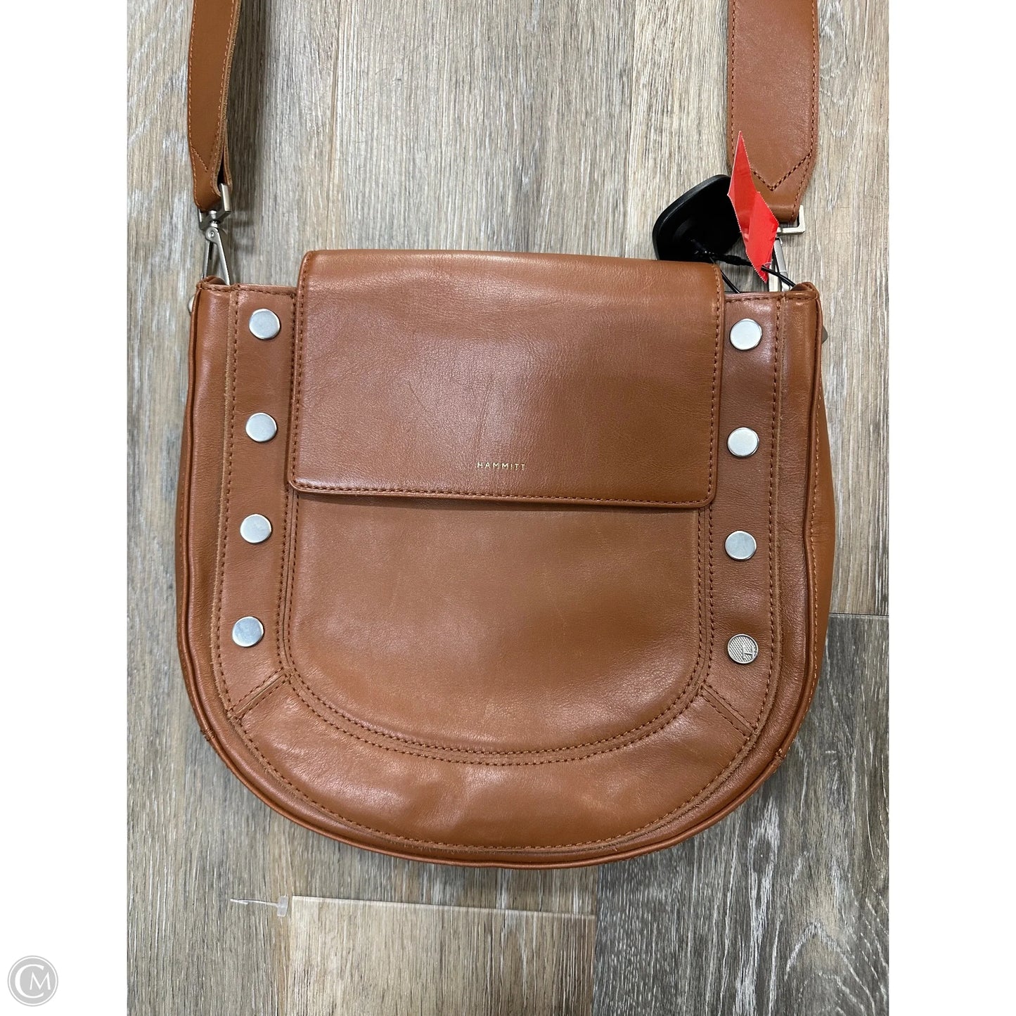 Crossbody Leather By Hammitt, Size: Large