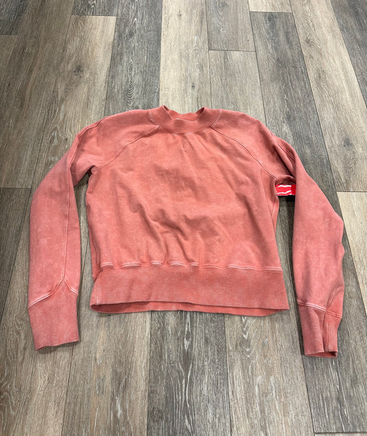 Athletic Sweatshirt Crewneck By Lululemon  Size: 6
