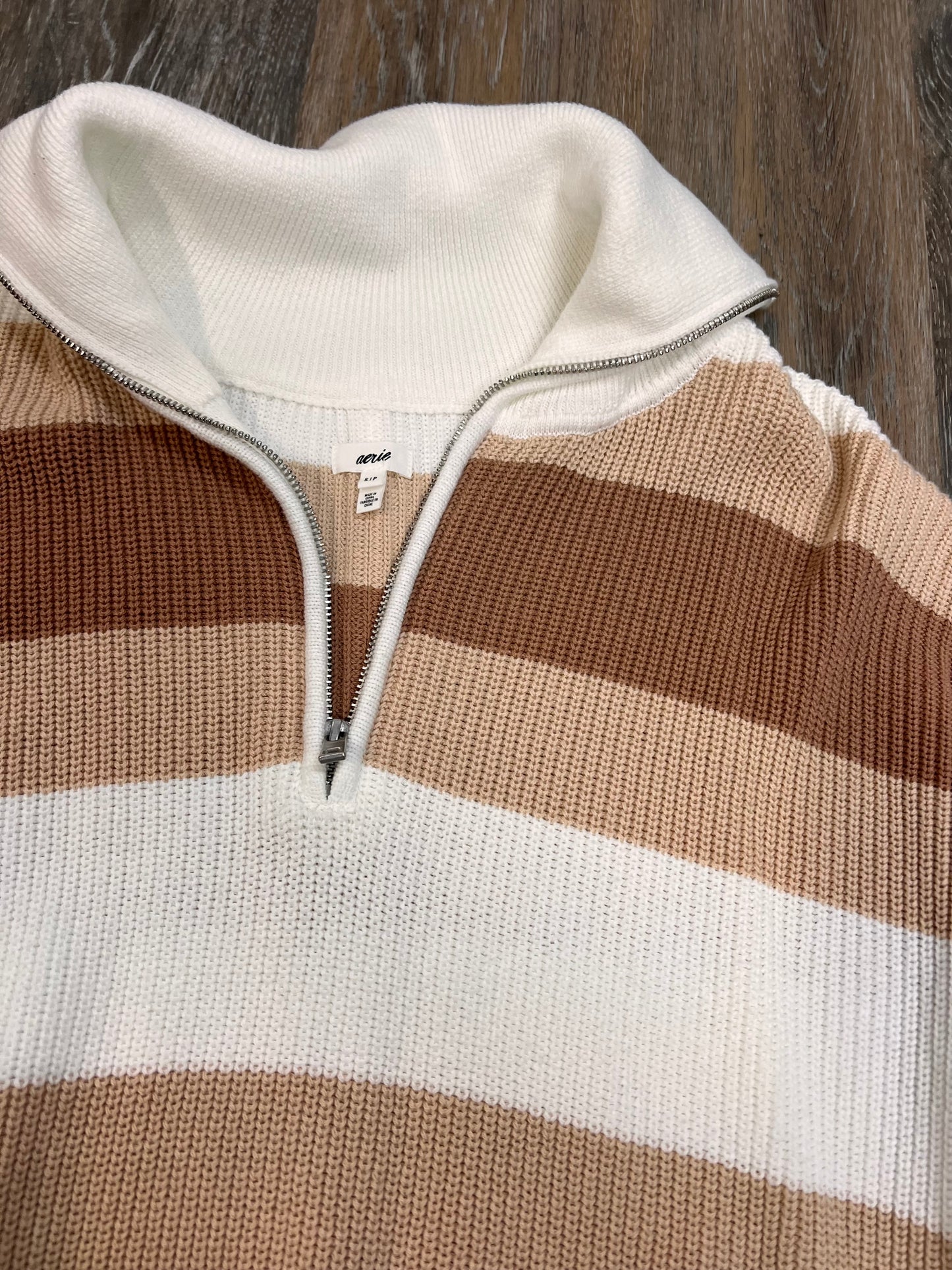 Sweater By Aerie In Brown, Size: S