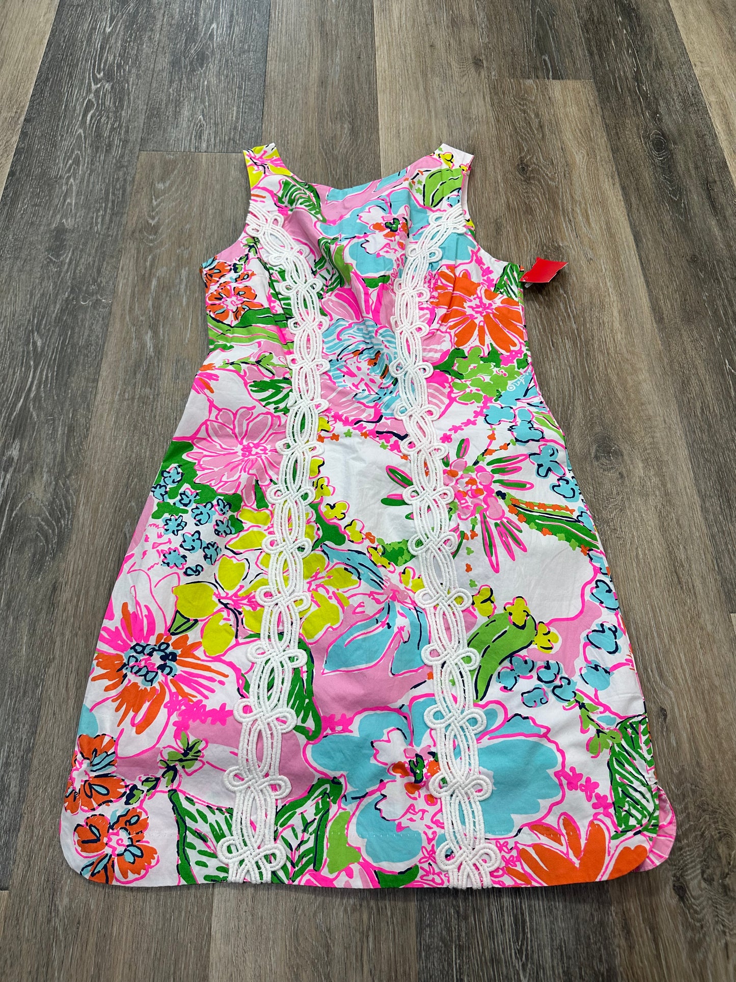 Pink Dress Casual Midi Lilly Pulitzer, Size 2