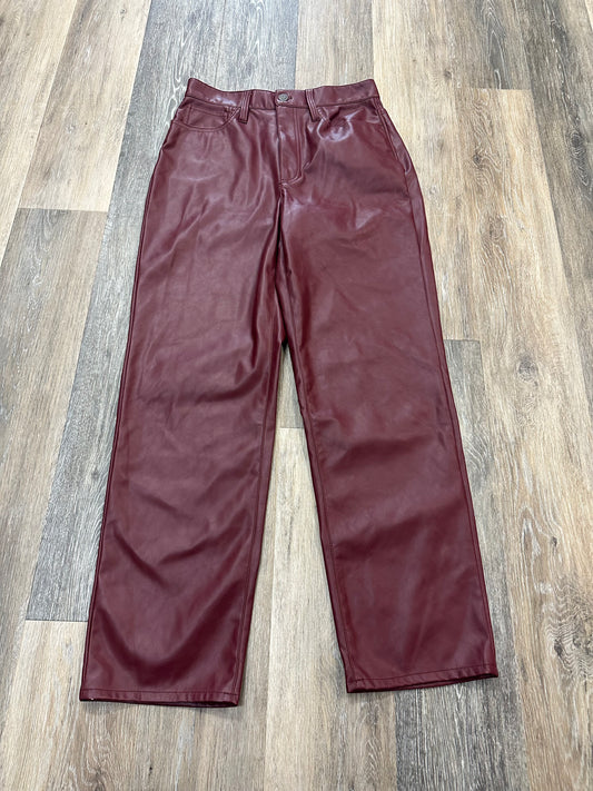 Red Pants Other Madewell, Size 4