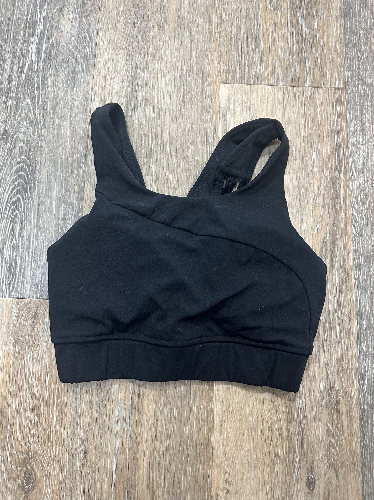 Black Athletic Bra Gym Shark, Size Xs