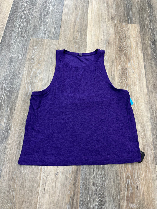 Athletic Tank Top By Beyond Yoga In Purple, Size: M