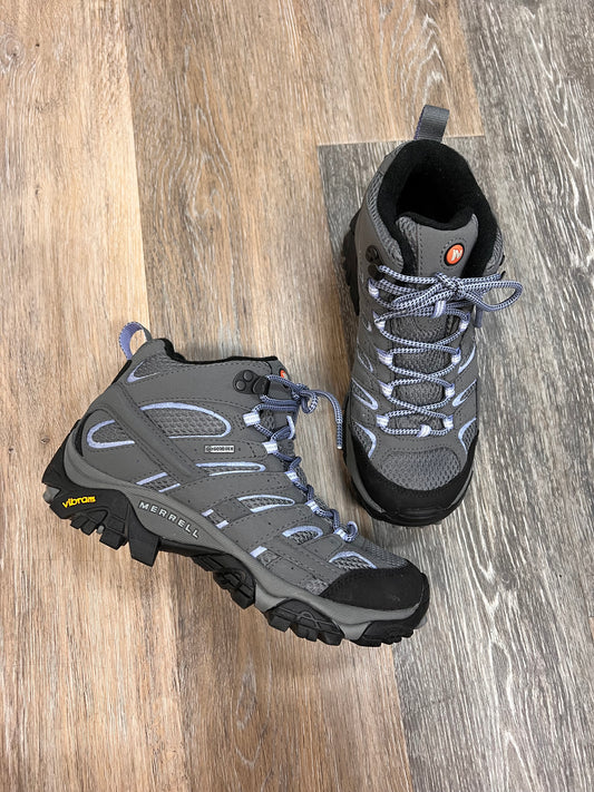 Boots Hiking By Merrell In Grey, Size: 7