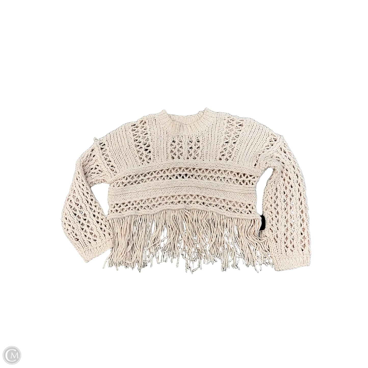 Sweater By Free People In Beige, Size: Xs