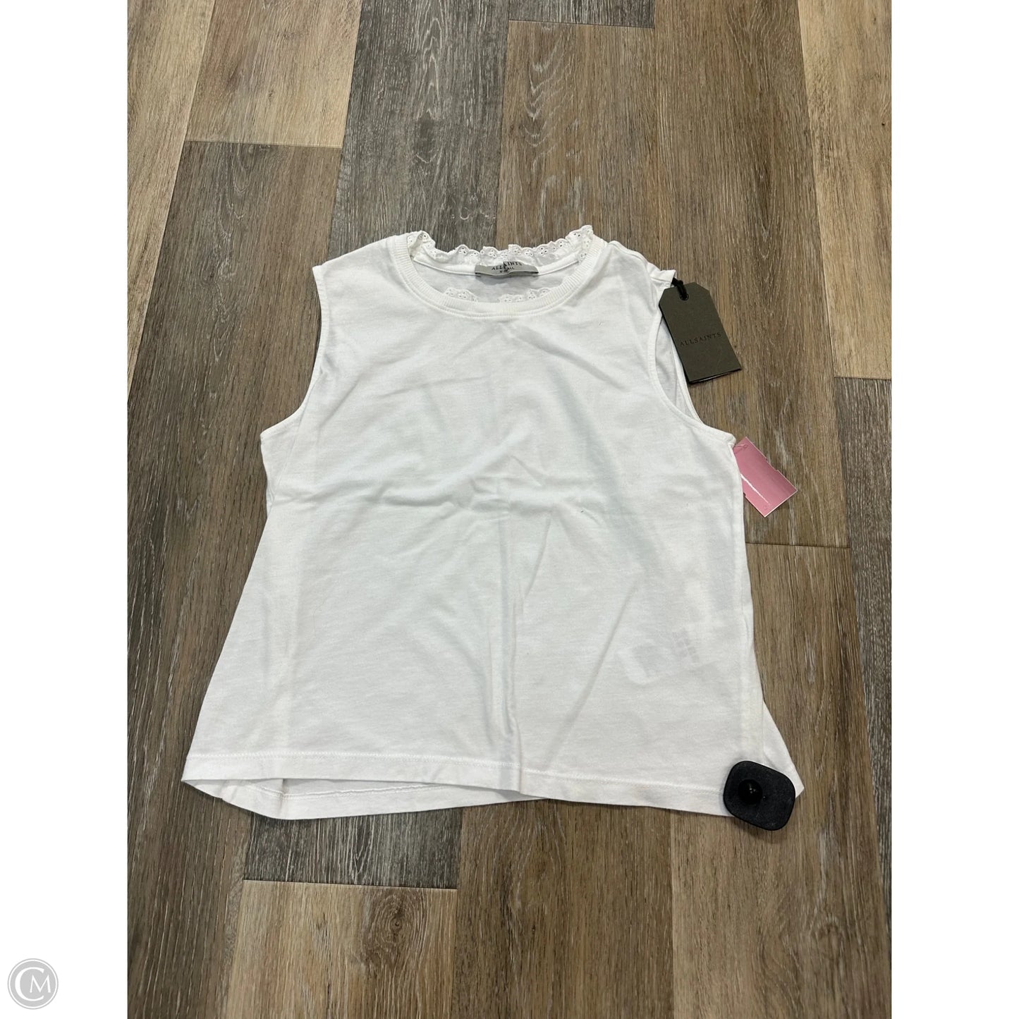 Tank Top Designer By All Saints In White, Size: Xs