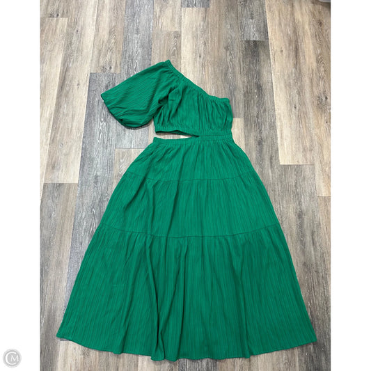 Dress Casual Maxi By Thml In Green, Size: L