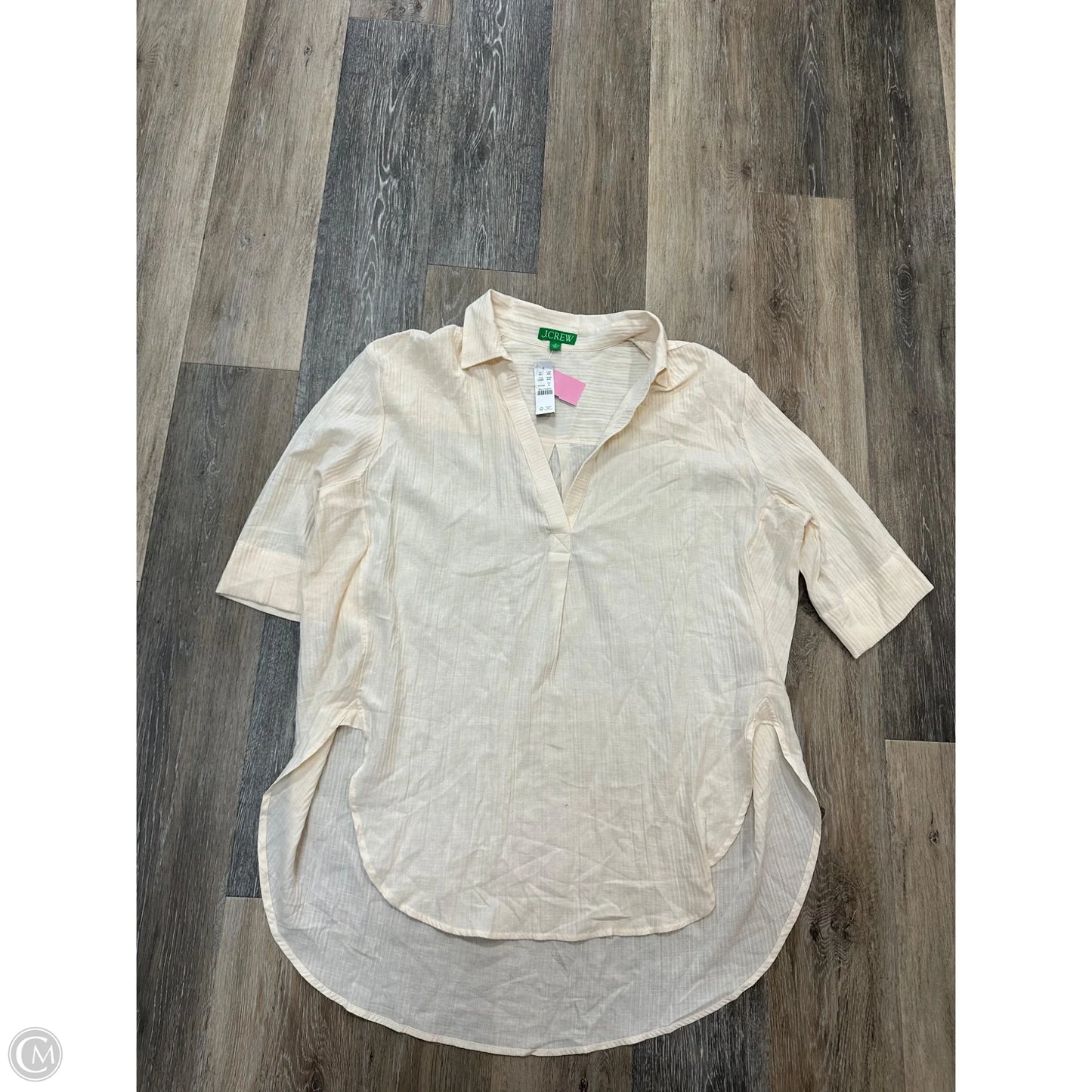 Swimwear Cover-up By J. Crew In Cream, Size: M