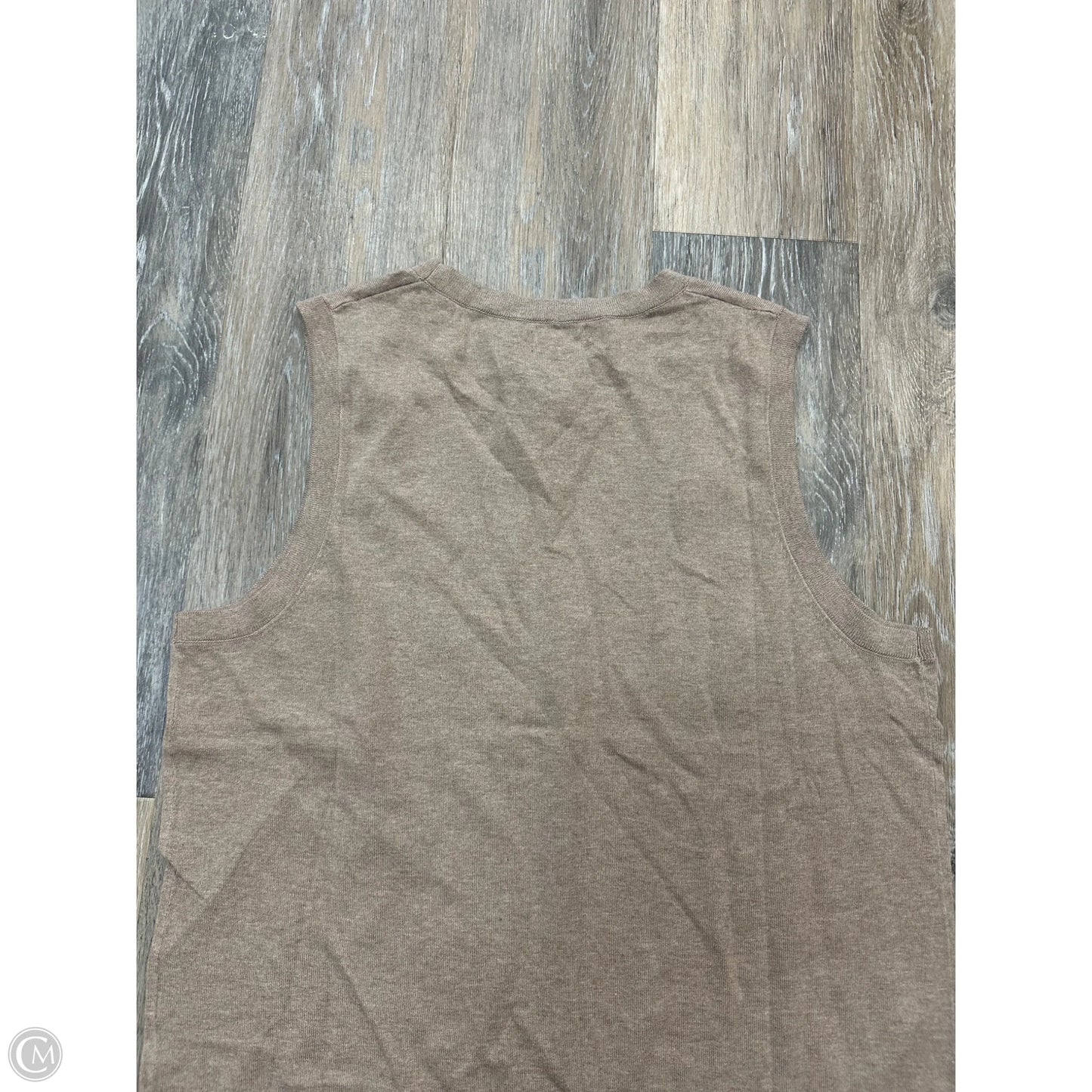 Top Sleeveless By J. Crew In Tan, Size: Xl