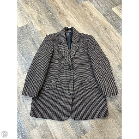 Coat Peacoat By Gap In Brown, Size: L