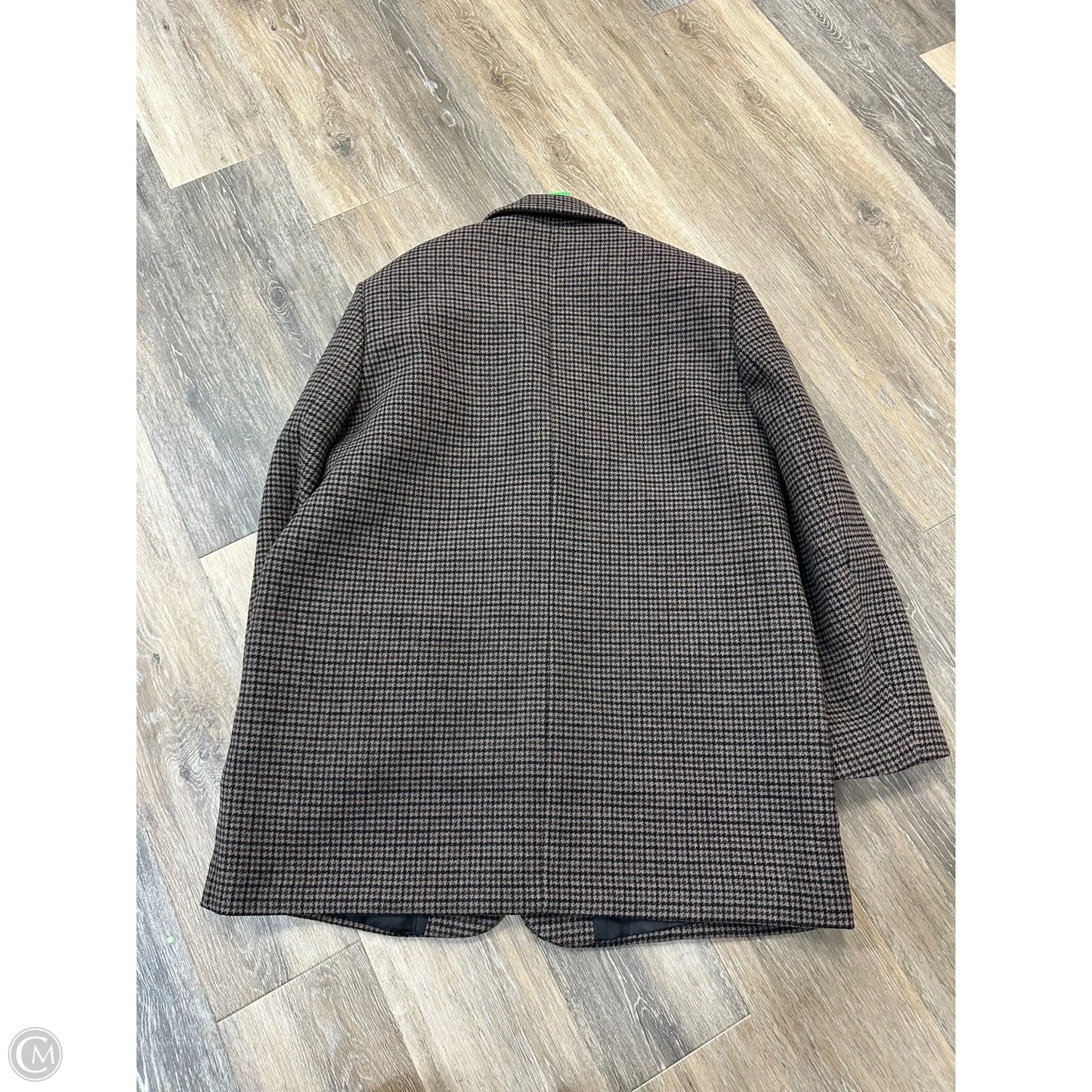 Coat Peacoat By Gap In Brown, Size: L