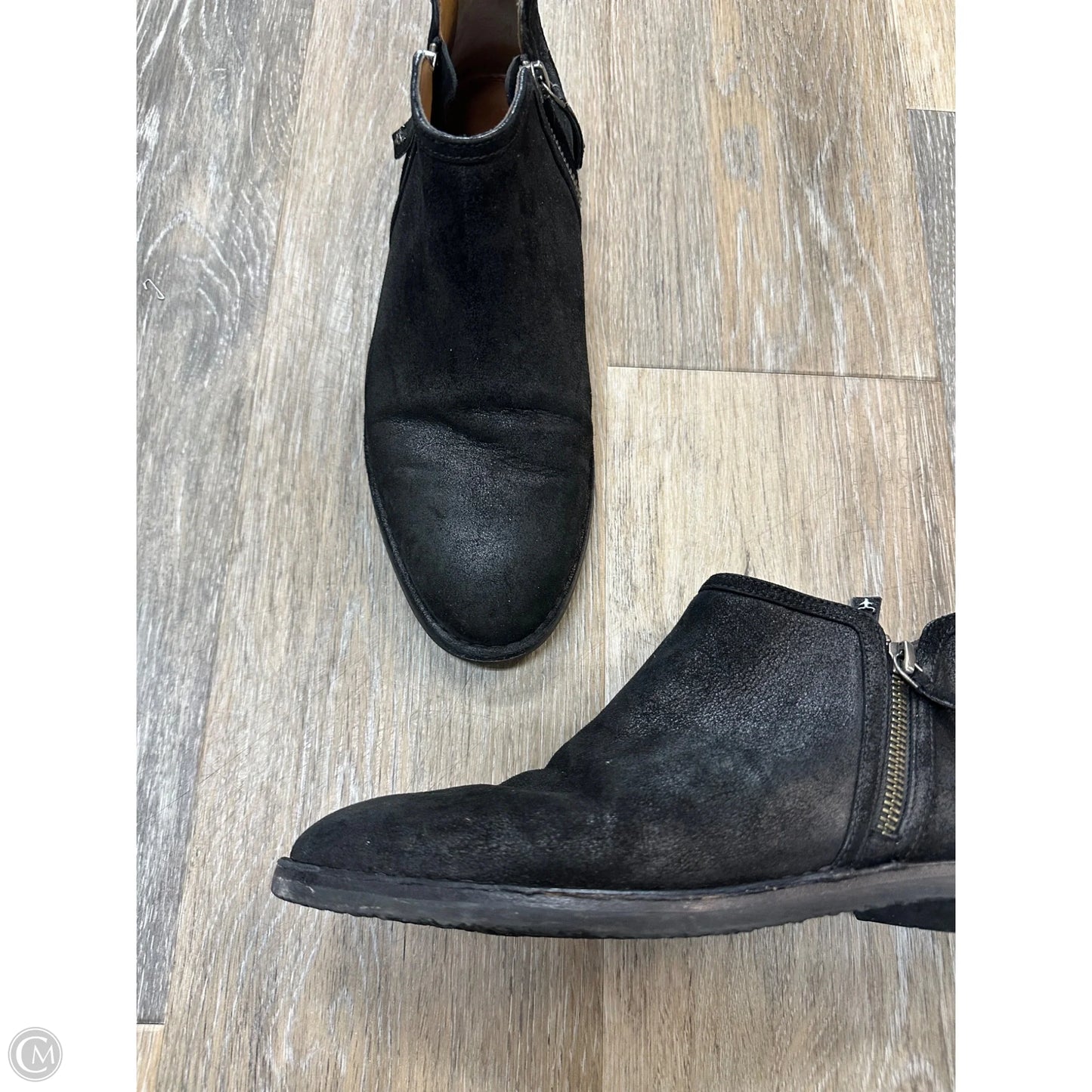 Boots Ankle Flats By Trask In Black, Size: 8.5