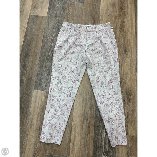 Athletic Pants By Oxford Golf In Floral Print, Size: 6