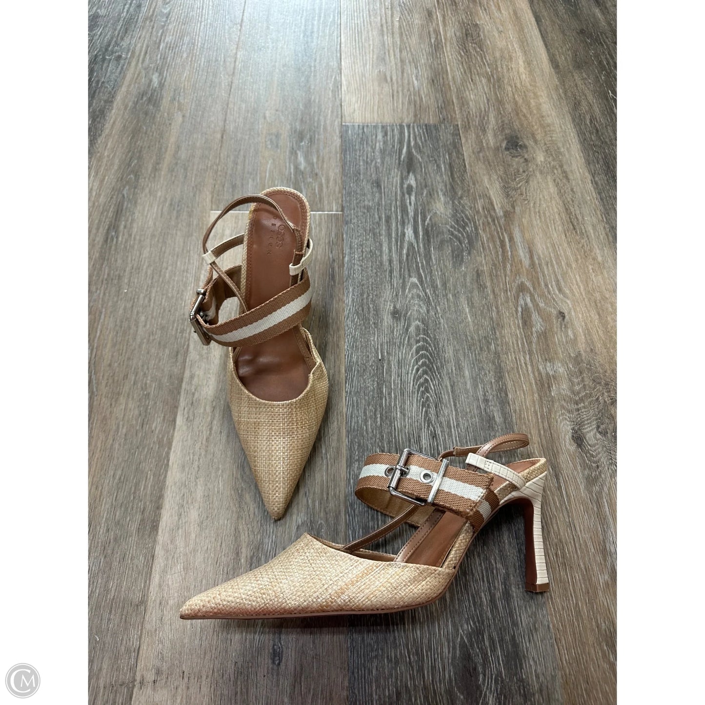 Shoes Heels Stiletto By Asos In Tan, Size: 10