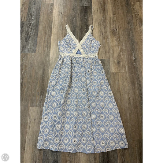 Dress Casual Maxi By Just Me In Blue, Size: L