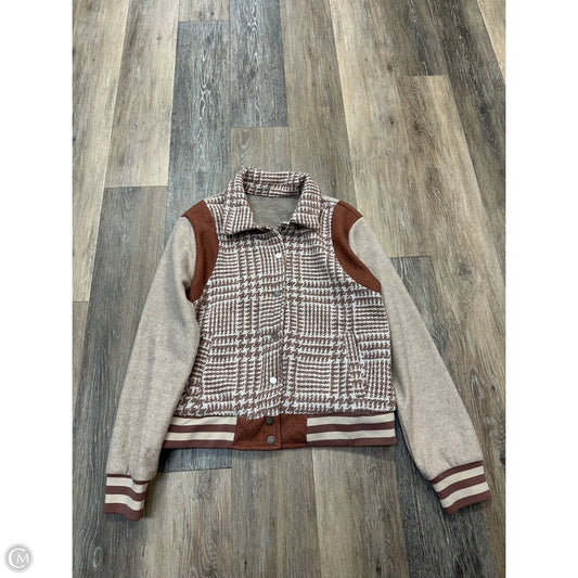 Jacket Other By Hem & Thread In Brown, Size: M