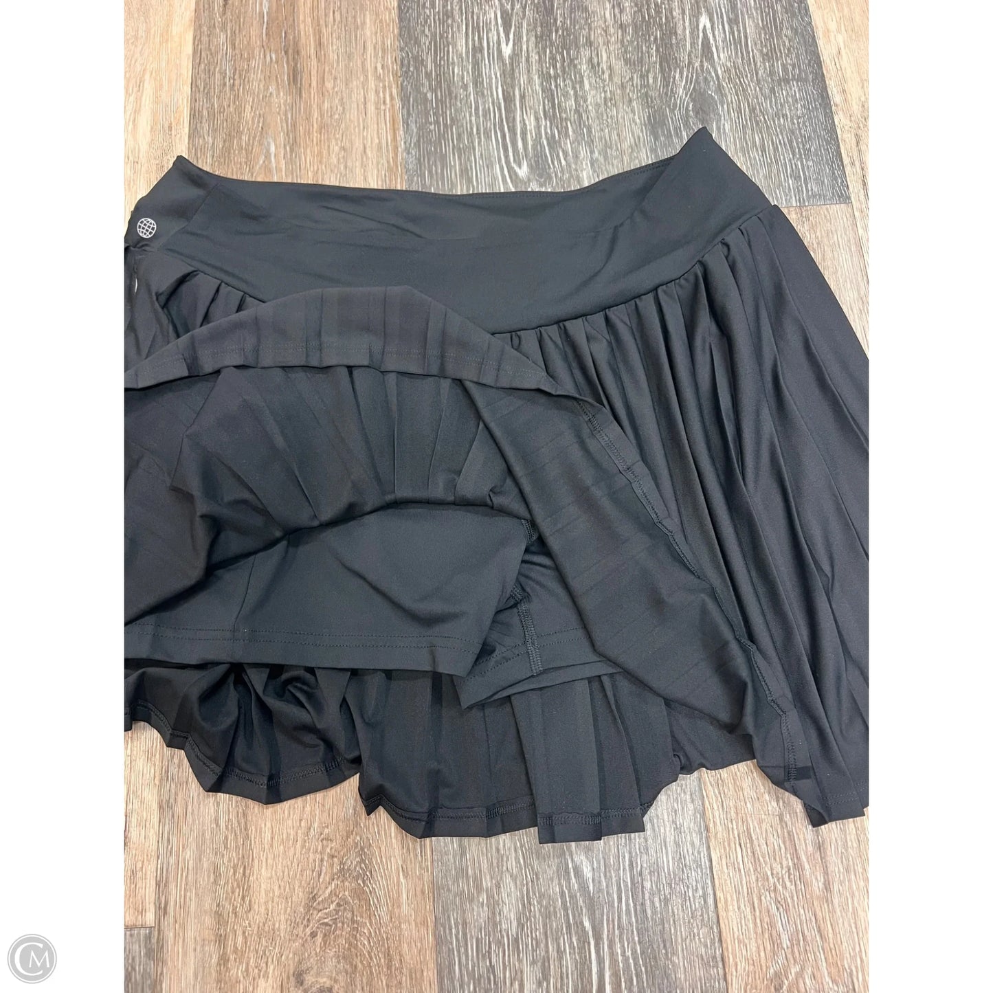 Athletic Skort By Adidas In Black, Size: M