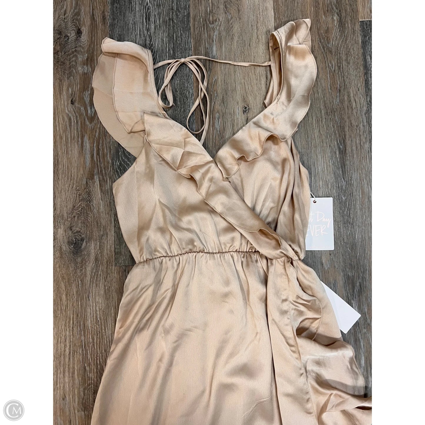 -Dress Casual Maxi By Show Me Your Mumu In Gold, Size: M