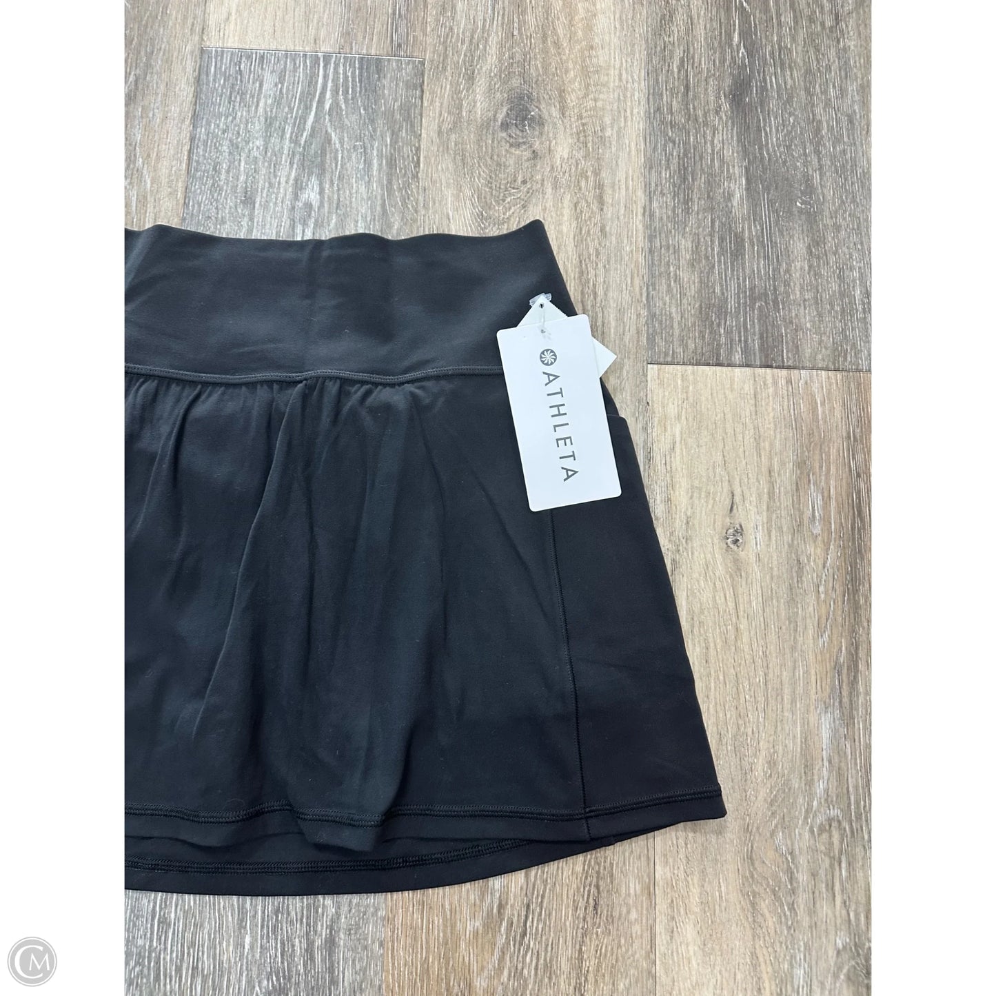 Athletic Skort By Athleta In Black, Size: S