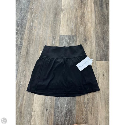 Athletic Skort By Athleta In Black, Size: S