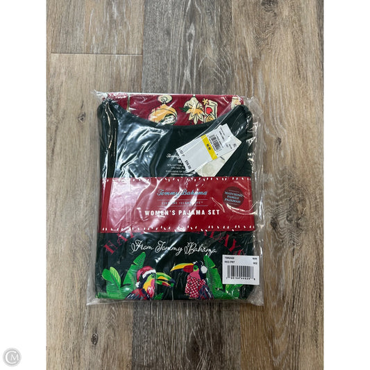 Pajamas 2pc By Tommy Bahama In Green & Red, Size: M