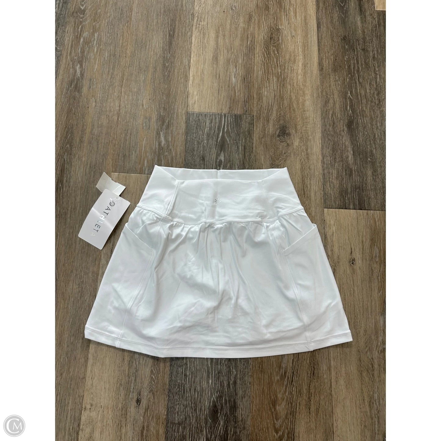 Athletic Skort By Athleta In White, Size: S