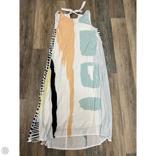 Dress Casual Midi By Chicos In Multi-colored, Size: 8