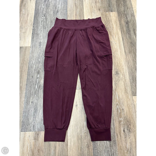 Athletic Pants By Athleta In Red, Size: Xl