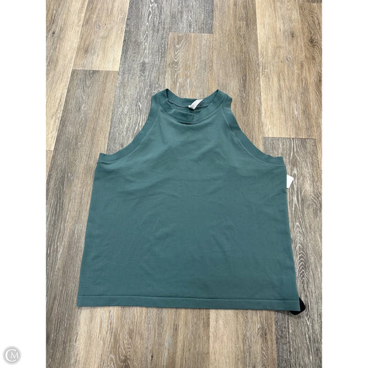 Athletic Tank Top By Athleta In Green, Size: 2x