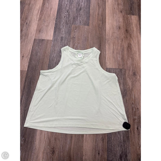Athletic Tank Top By Athleta In Green, Size: 1x