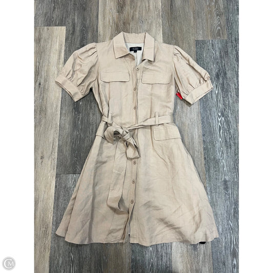 Dress Casual Midi By If Only Studio In Beige, Size: S