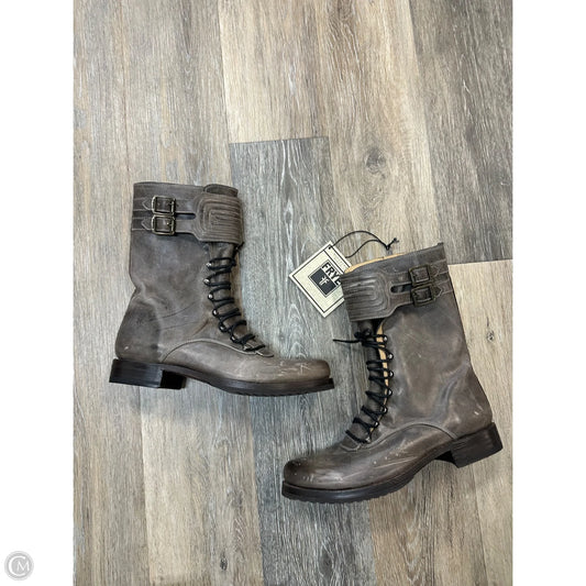 Boots Designer By Frye In Grey, Size: 11