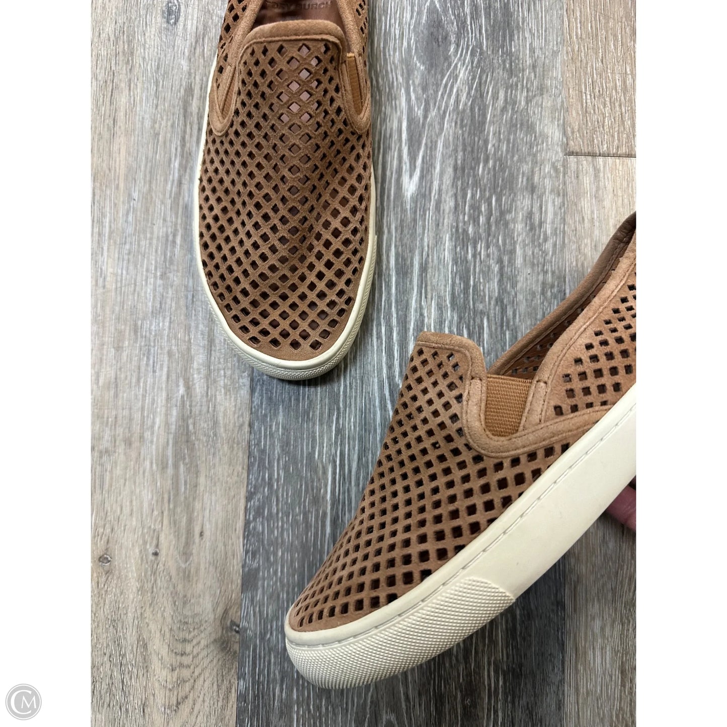 Shoes Designer By Tory Burch In Brown, Size: 6