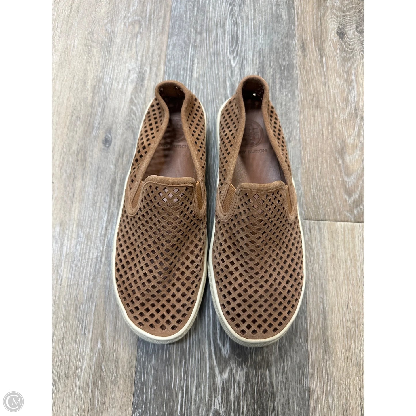 Shoes Designer By Tory Burch In Brown, Size: 6