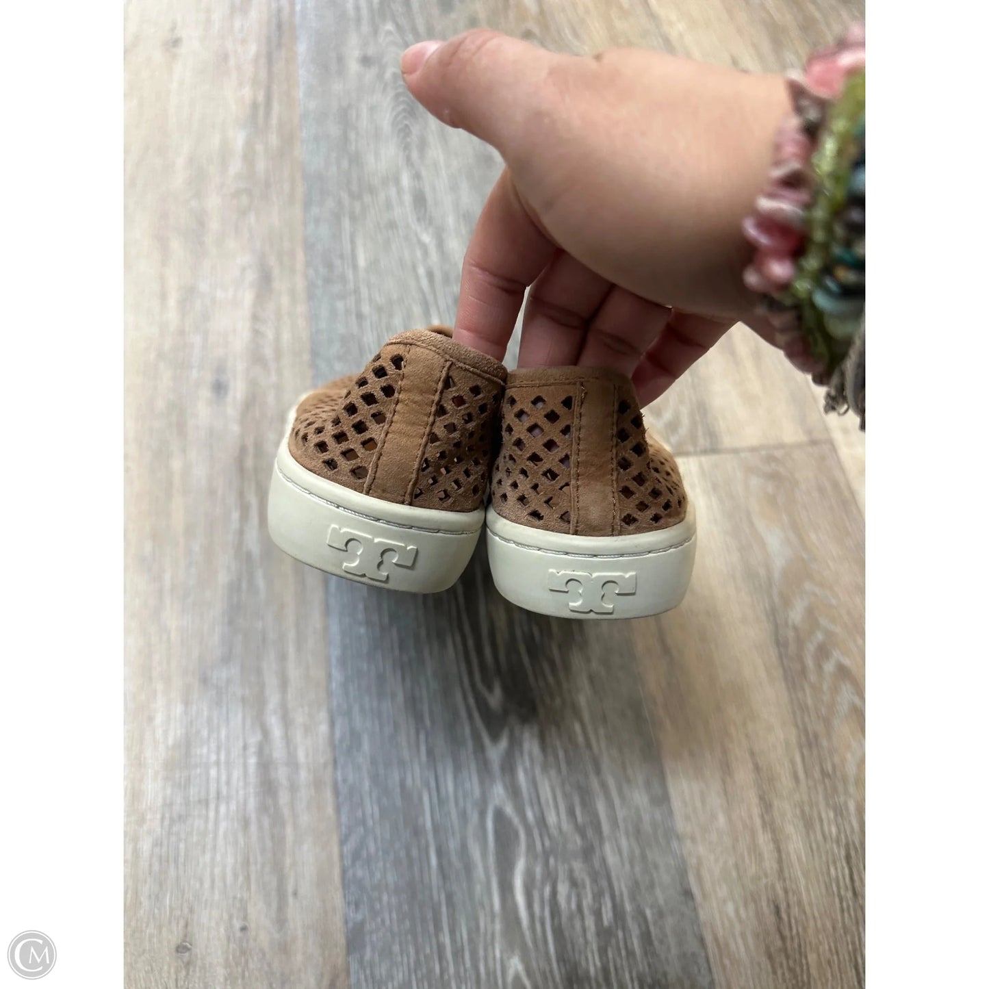 Shoes Designer By Tory Burch In Brown, Size: 6