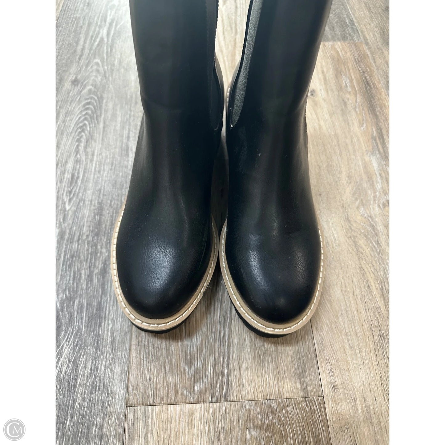 Boots Ankle Heels By Los Cabos In Black, Size: 7.5