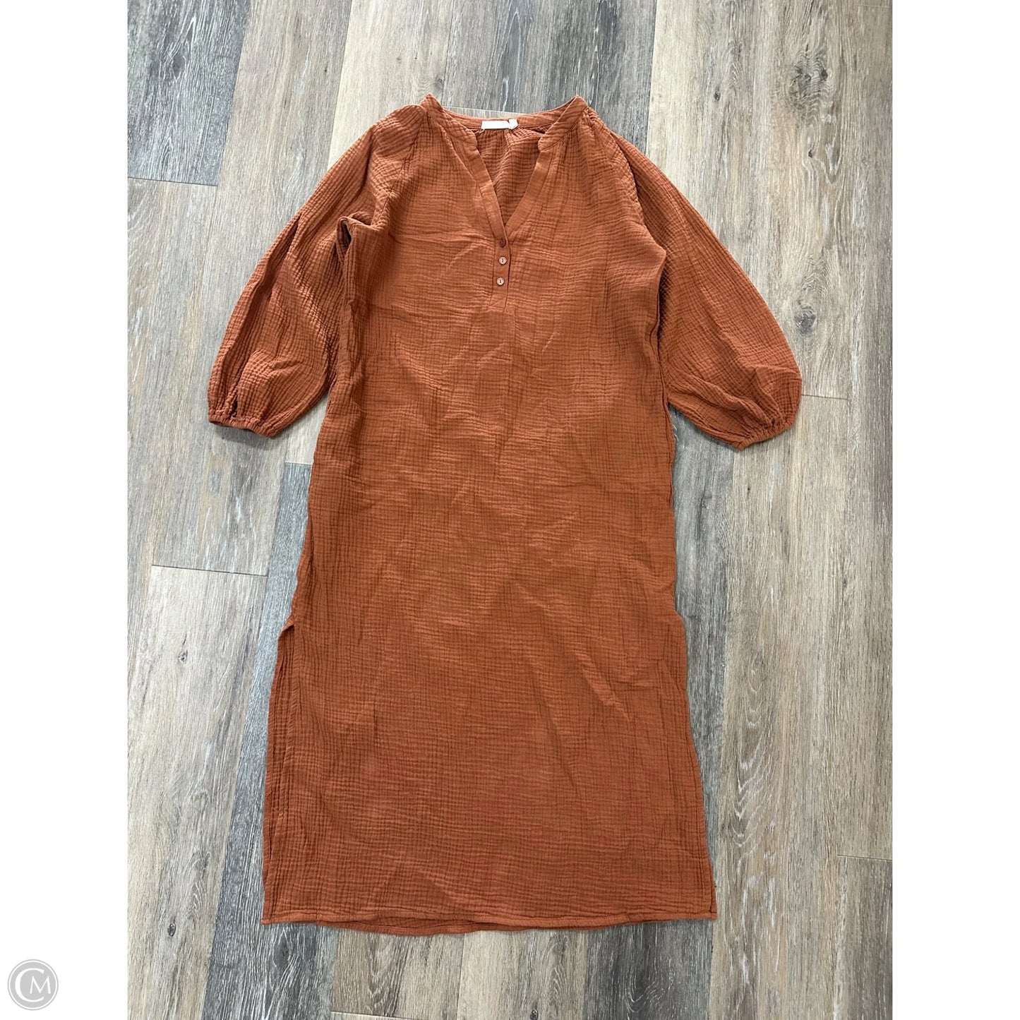 Dress Casual Maxi By Lush In Orange, Size: S