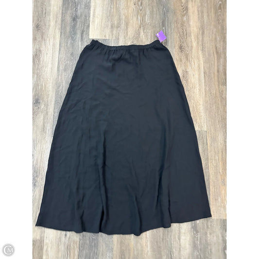 Skirt Maxi By Eileen Fisher In Black, Size: M