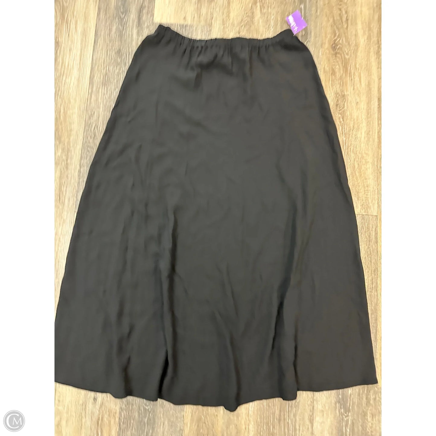 Skirt Maxi By Eileen Fisher In Black, Size: M