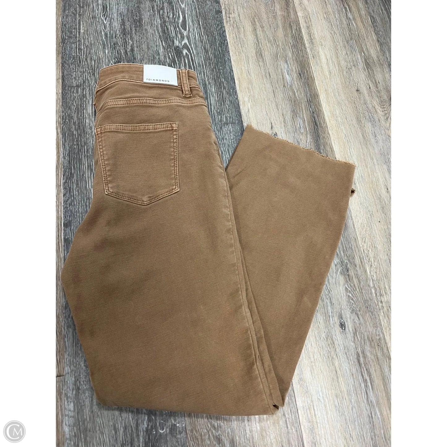 Jeans Straight By 7 Diamonds In Brown, Size: 6