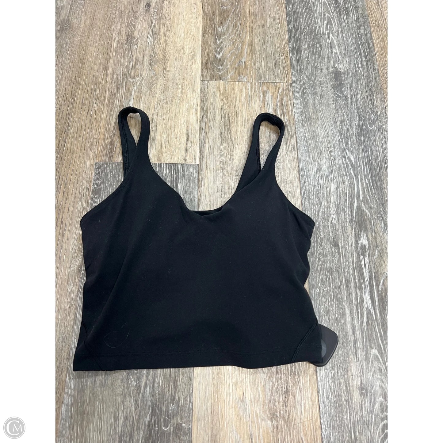 Athletic Bra By Lululemon In Black, Size: 0