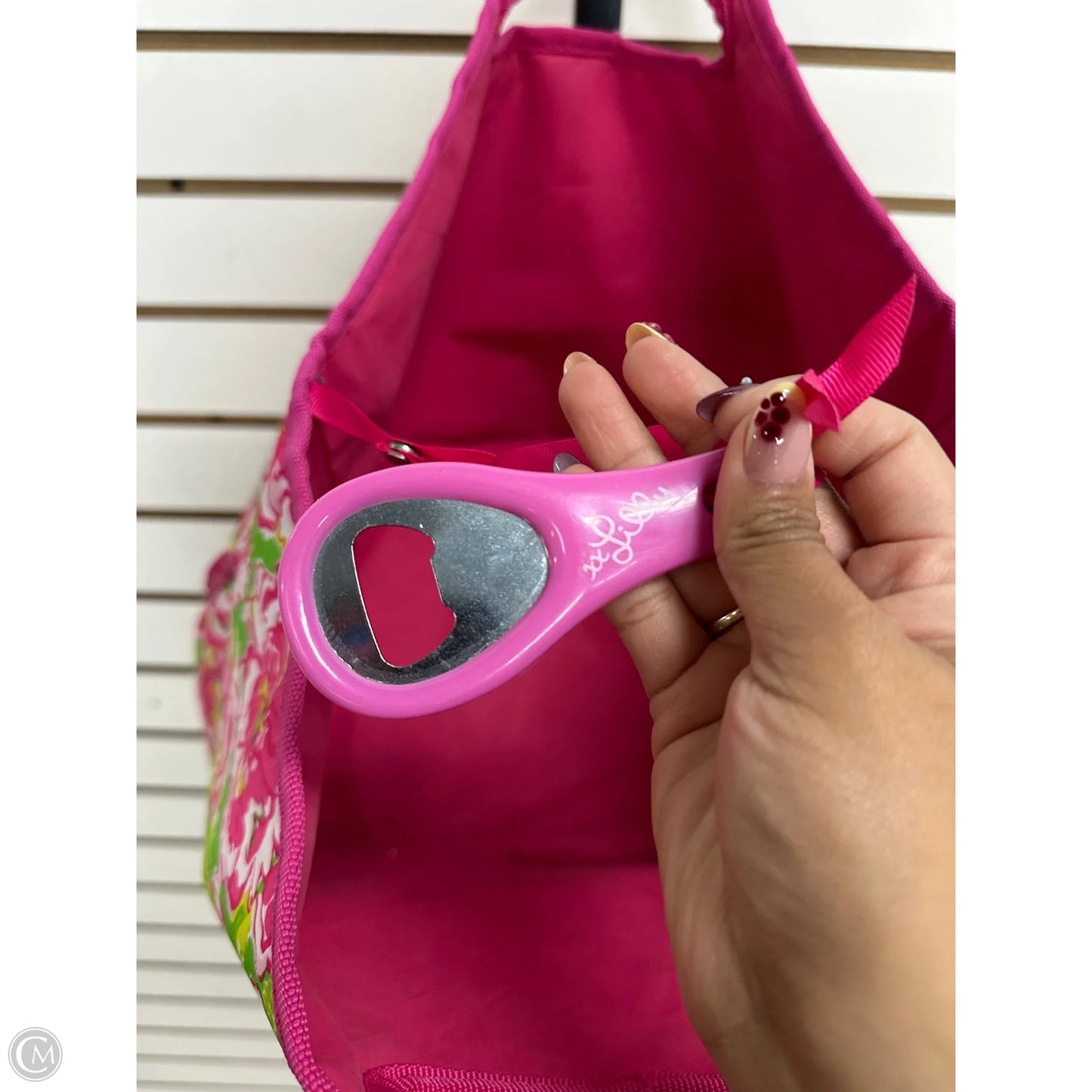 Tote Designer By Lilly Pulitzer, Size: Large