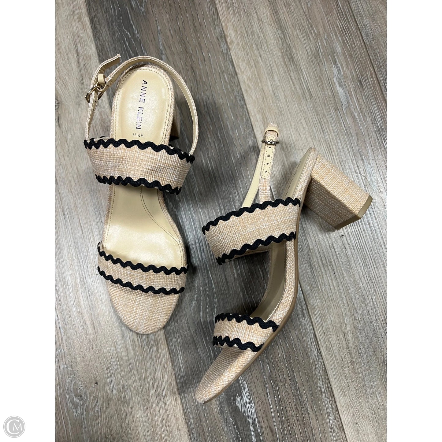 Shoes Heels Block By Anne Klein In Tan, Size: 9.5