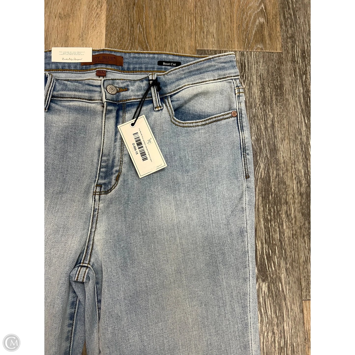 Jeans Boot Cut By Judy Blue In Blue Denim, Size: 14/32