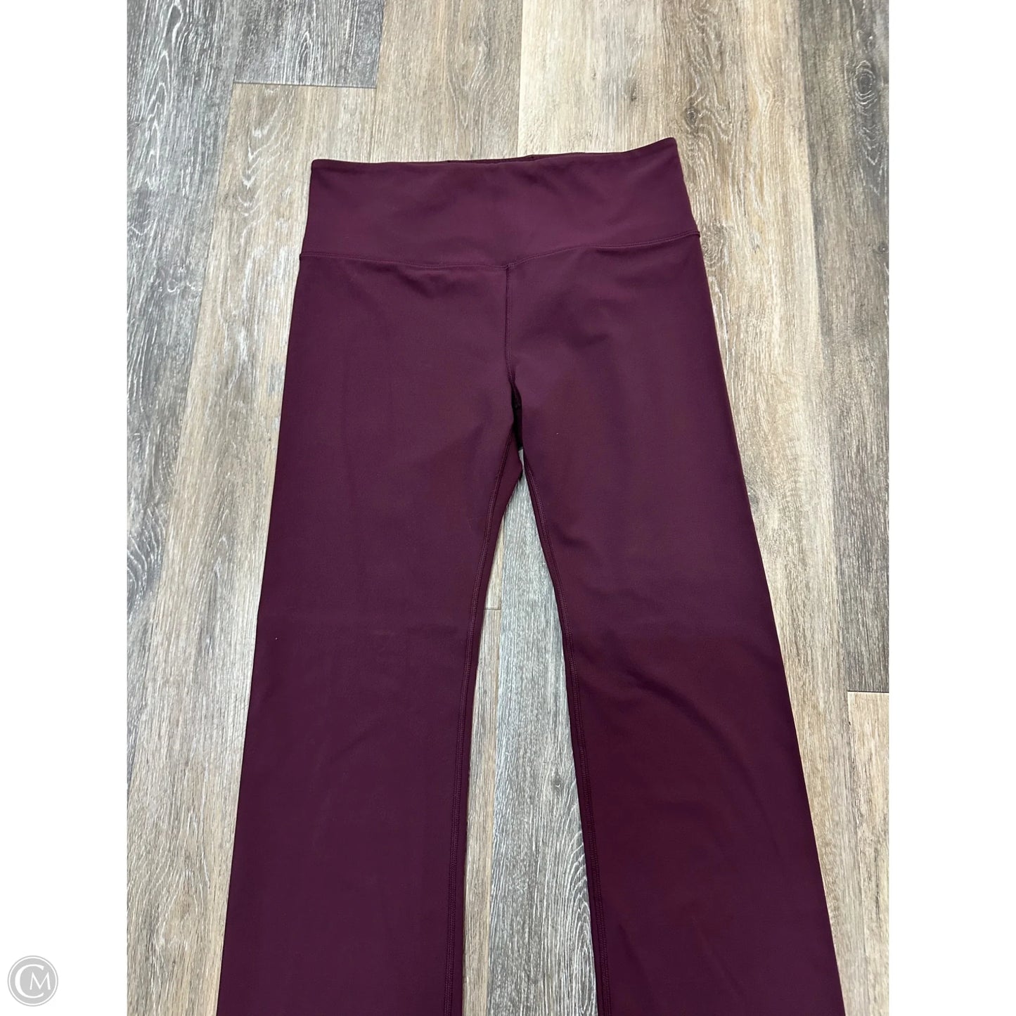 Athletic Pants By Athleta In Maroon, Size: L