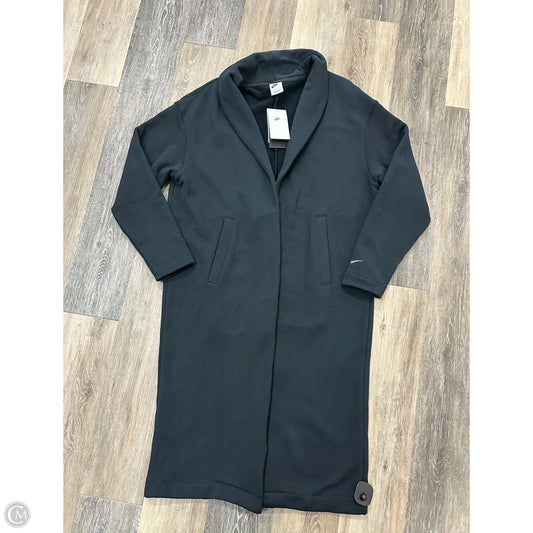 Sweater Cardigan By Nike In Black, Size: S